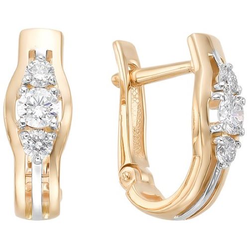 Серьги из золота 374-210