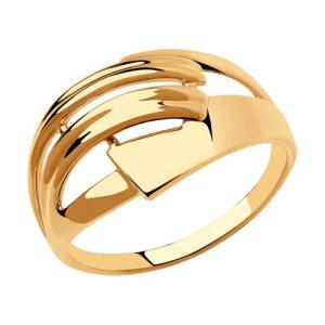 Кольцо из золота 018586