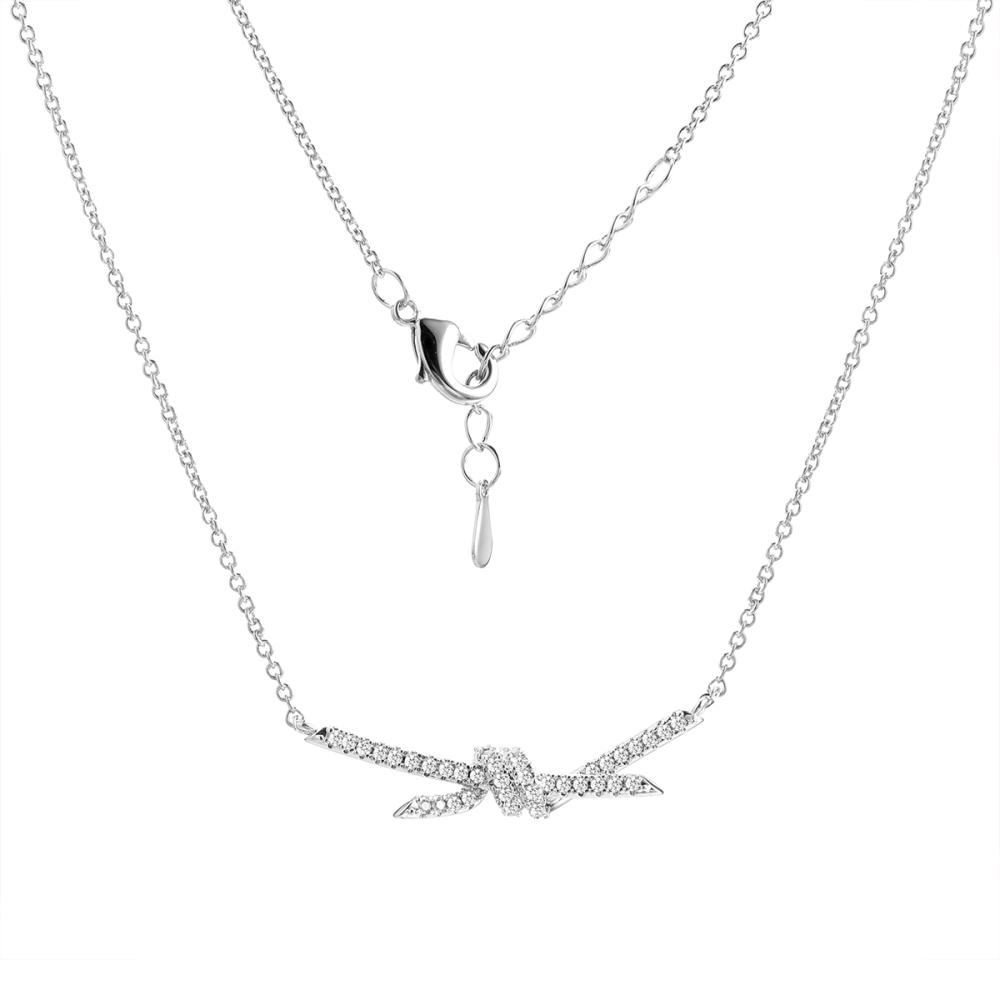 Колье из серебра CZ-N05248-X-W-X-X-W