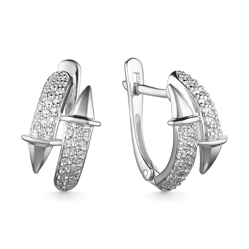 Серьги из серебра с4419
