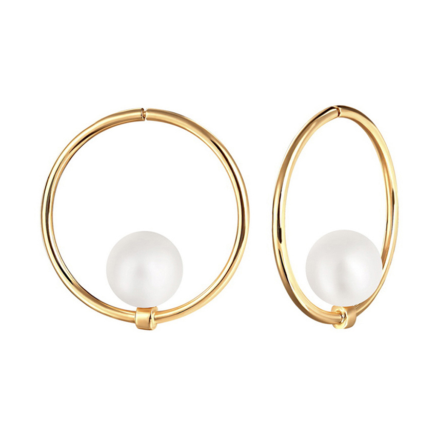 Серьги из золота 290-1-00220