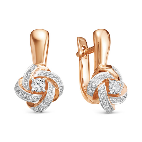 Серьги из золота 434-210А
