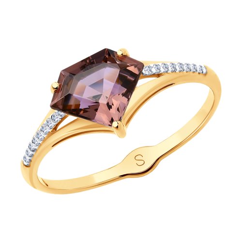 Кольцо из золота 715421