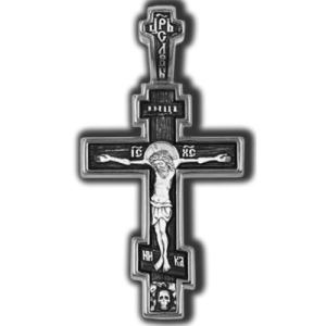 Крест из серебра 473-18139