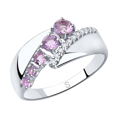 Кольцо из серебра 92011816