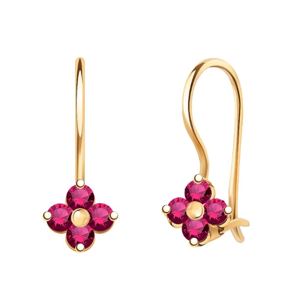 Серьги из золота 20561с1