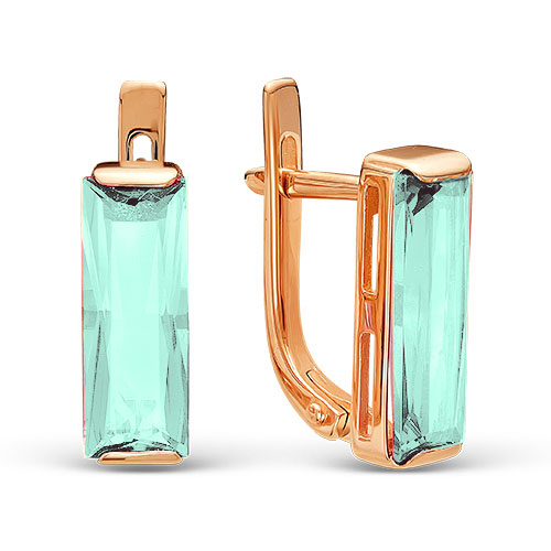 Серьги из золота 200-1046_krist-017