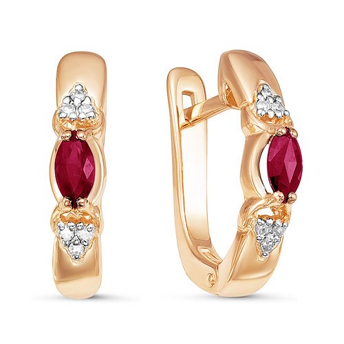 Серьги из золота БР420953