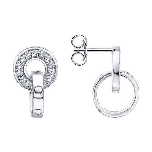 Серьги из серебра 94027662-91