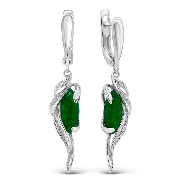 Серьги из серебра 253686рс409