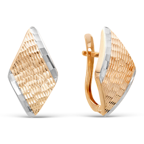 Серьги из золота АС-508_b-201