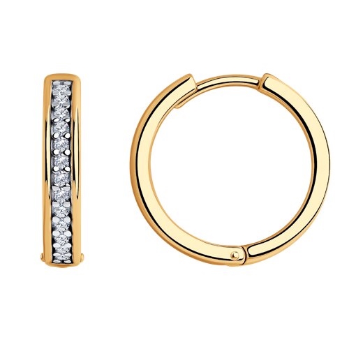 Серьги из серебра 93-120-01549-2