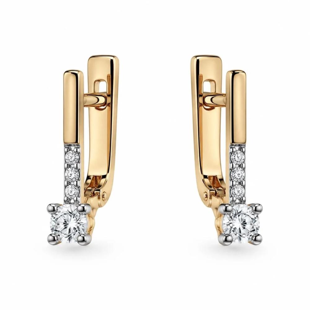 Серьги из золота 06-1-dd-e-100015