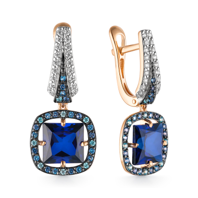 Серьги из золота 21802733