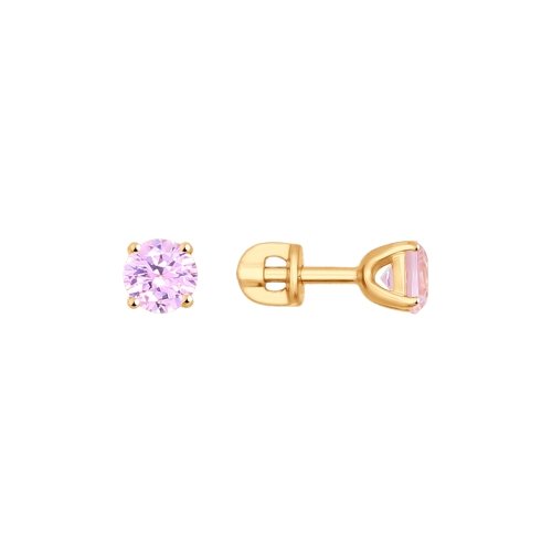 Серьги из золота 026925
