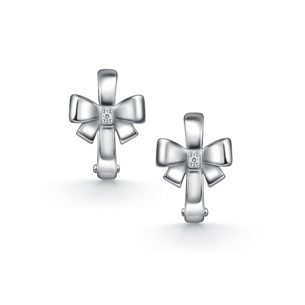 Серьги из серебра 02-4789/00КЦ-00