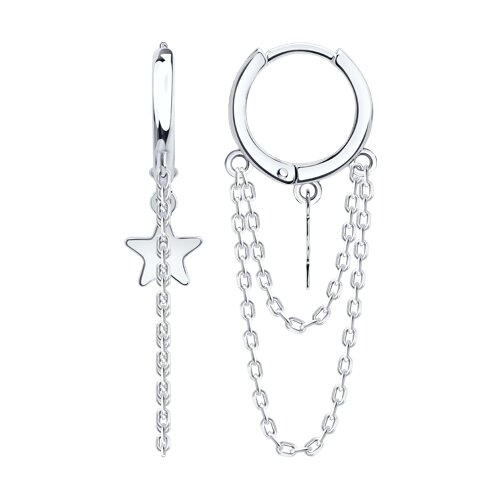 Серьги из серебра 94027666-91