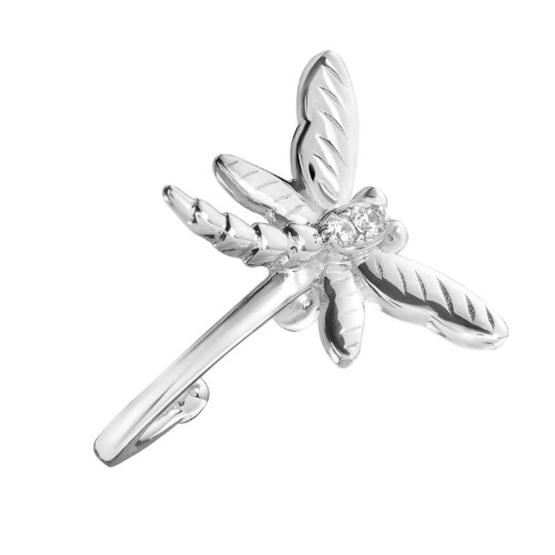 Серьга из серебра СКФЖ8754ЛФ