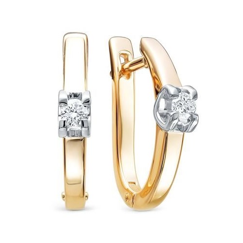 Серьги из золота 2-603-10