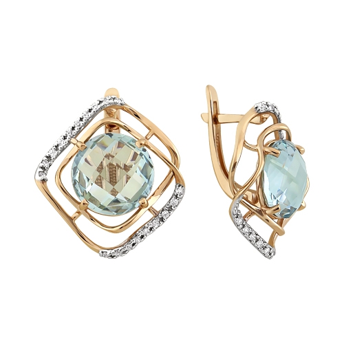 Серьги из золота 21801636