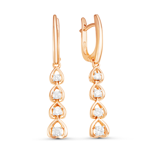 Серьги из золота 02-2793