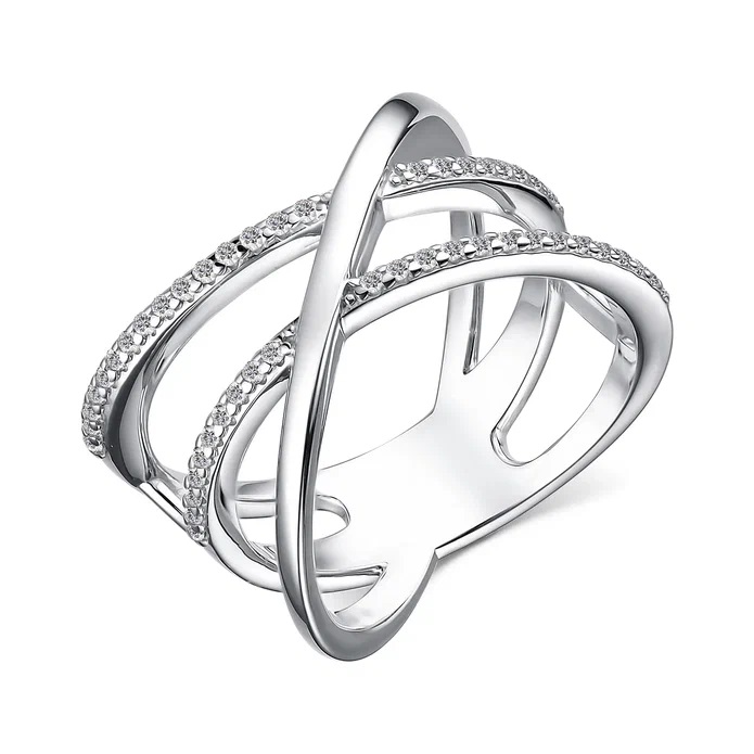 Кольцо из серебра 01-3636/00КЦ-00