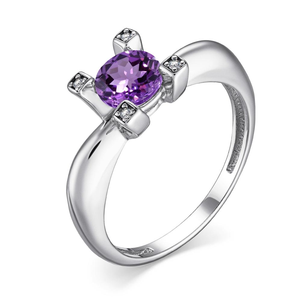 Кольцо из серебра 01-4005/00АМ-00