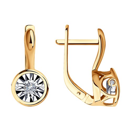 Серьги из золота 51-220-01243-1 №21 6