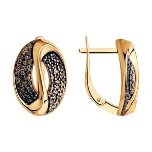 Серьги из серебра 93021015