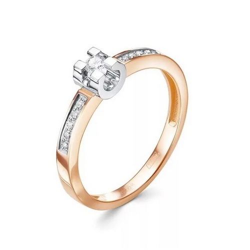 Кольцо из золота 1-437-10