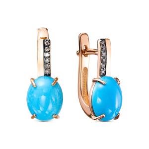Серьги из золота 02-4222
