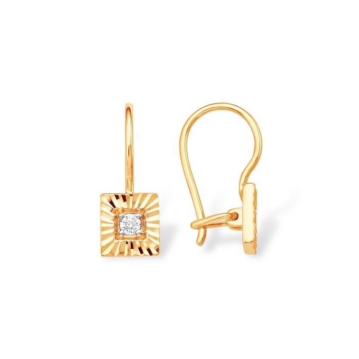 Серьги из золота С11218210