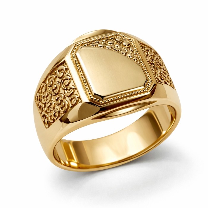 Кольцо из золота км-44/12а