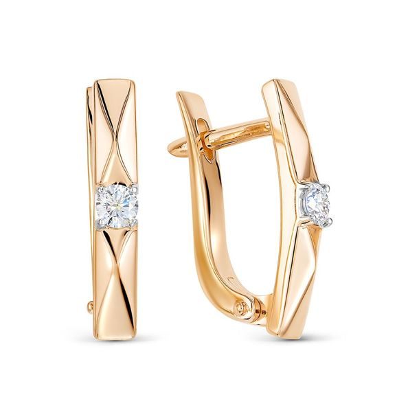 Серьги из золота 2-601-10
