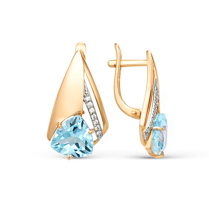 Серьги из золота 21802256