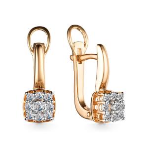 Серьги из золота 24749-100