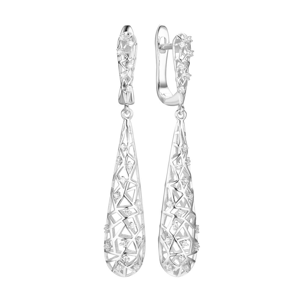 Серьги из серебра FA-E03217-X-W-X-X-W