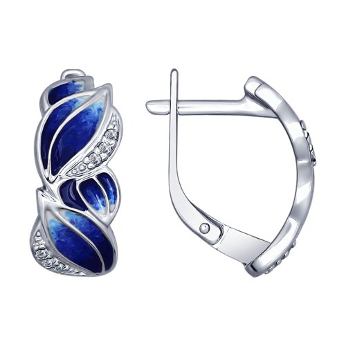 Серьги из серебра 94022455