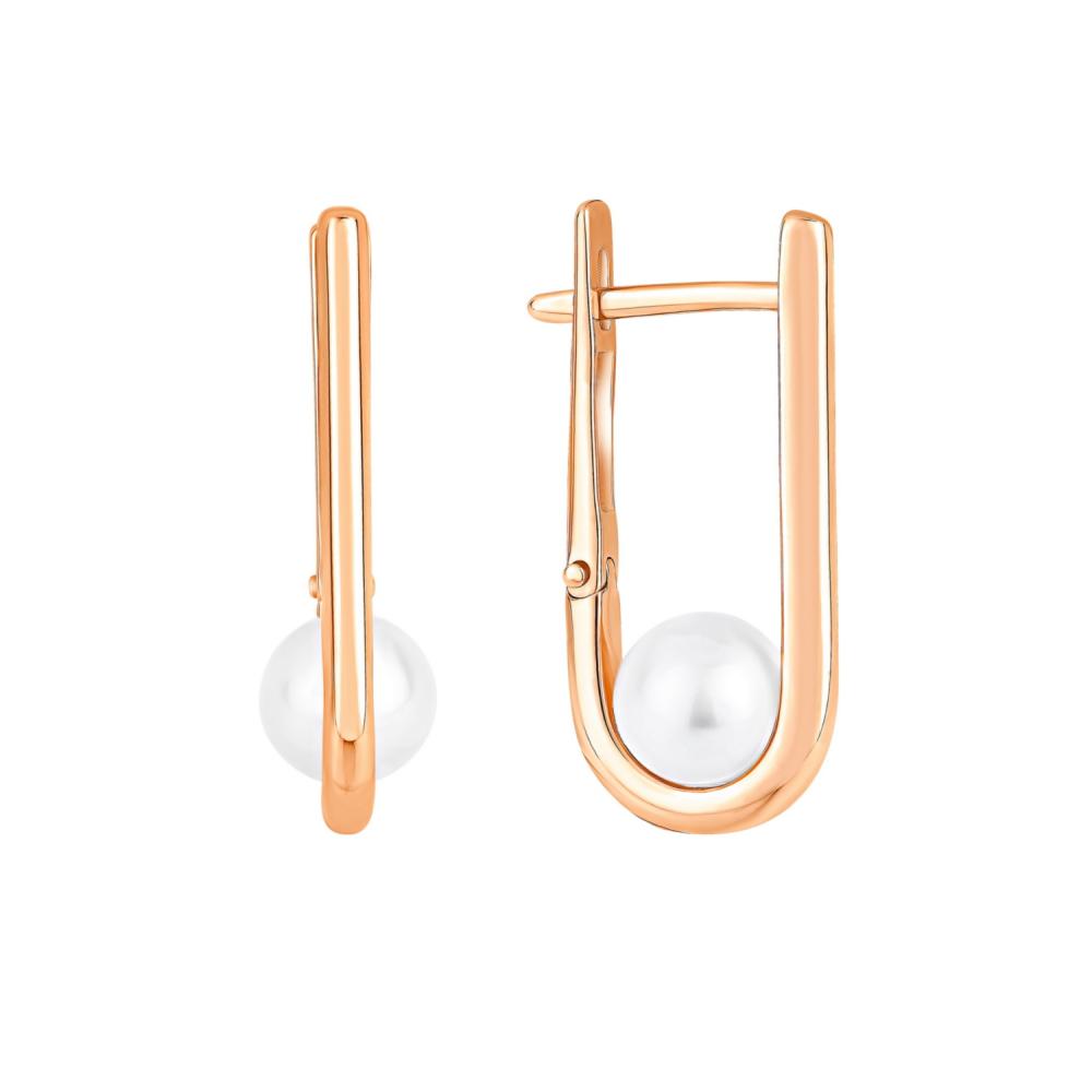 Серьги из золота 290-1-1340