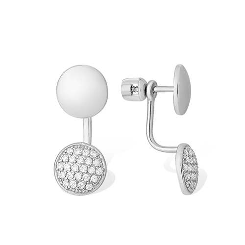 Серьги из серебра 1210016587-501