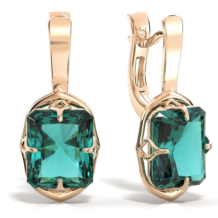 Серьги из золота 23463-0100-4110