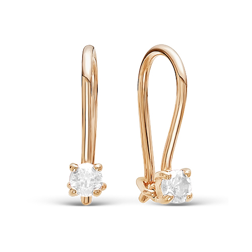 Серьги из золота ДК-057_f-001