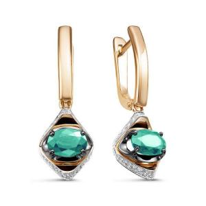 Серьги из золота БР321461