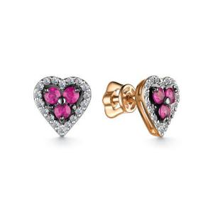 Серьги из золота 25652-103