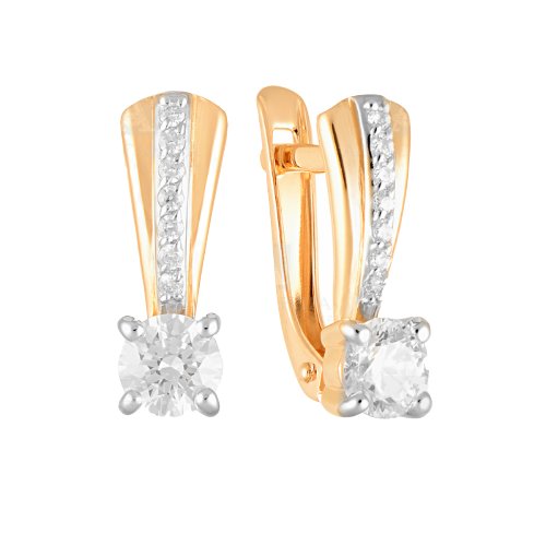 Серьги из золота кл1891а-62