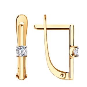 Серьги из золота 029231