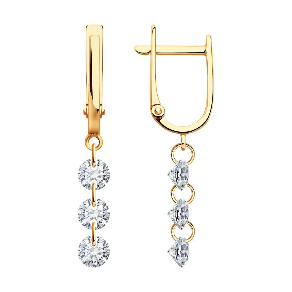 Серьги из золота 0200479