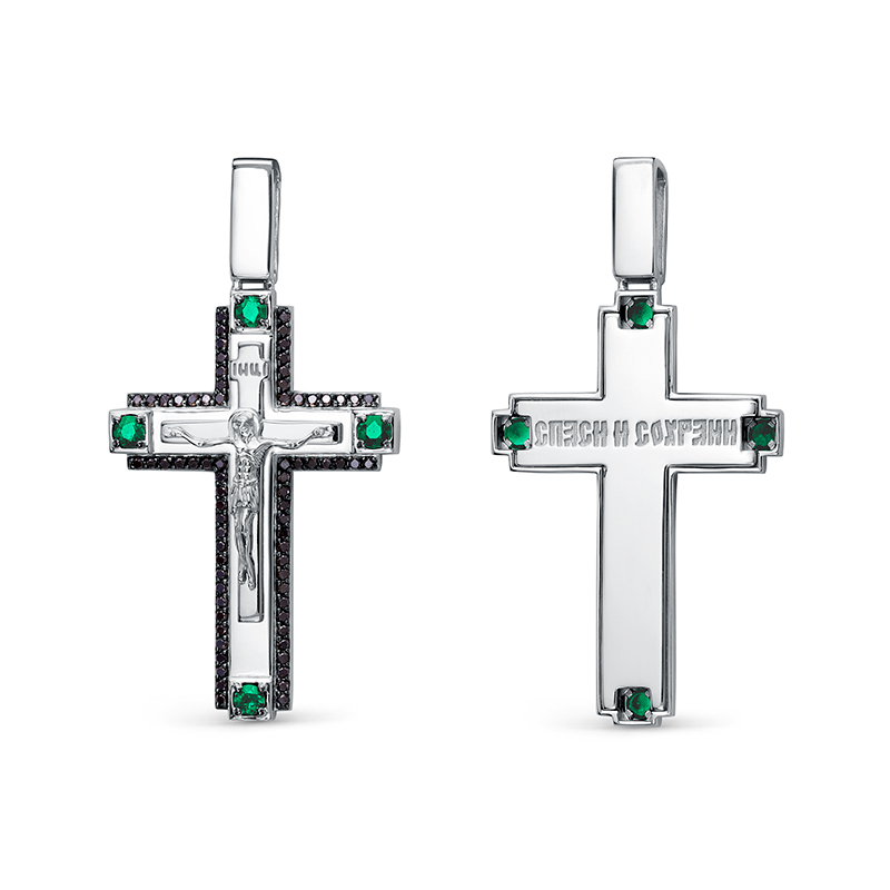 Крест из золота БР382629б