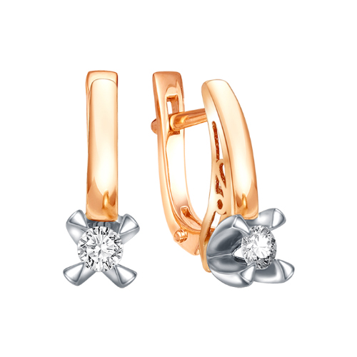 Серьги из золота 02-8379