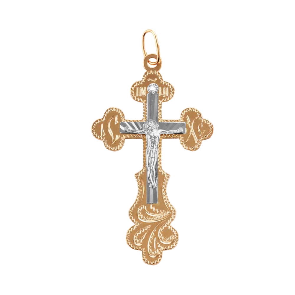 Крест из золота 102-СК-46.13-16